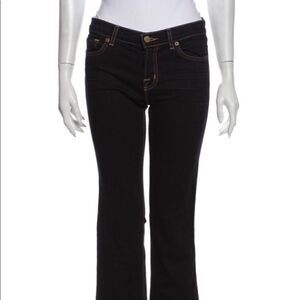 J Brand Boot cut jeans black size 27 EUC mid rise
